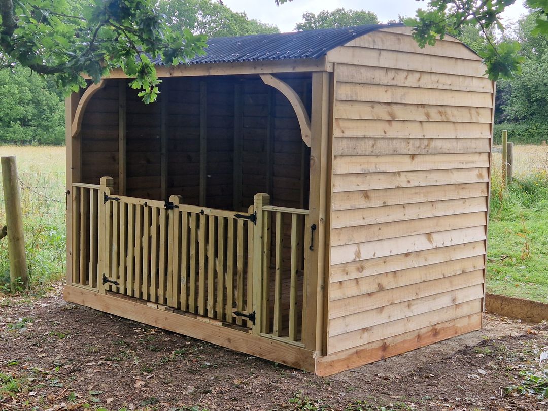 Shepherd style garden room