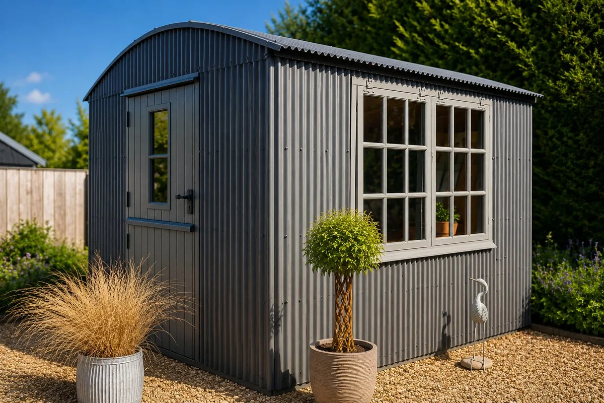 Corrugated Shepherd Hut — 7ft x 9ft